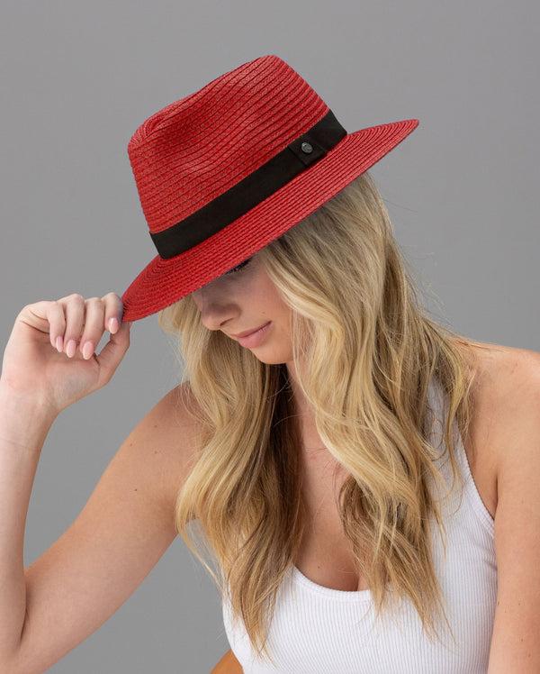 rigon headwear Carolina Fedora Summer Living Wheat