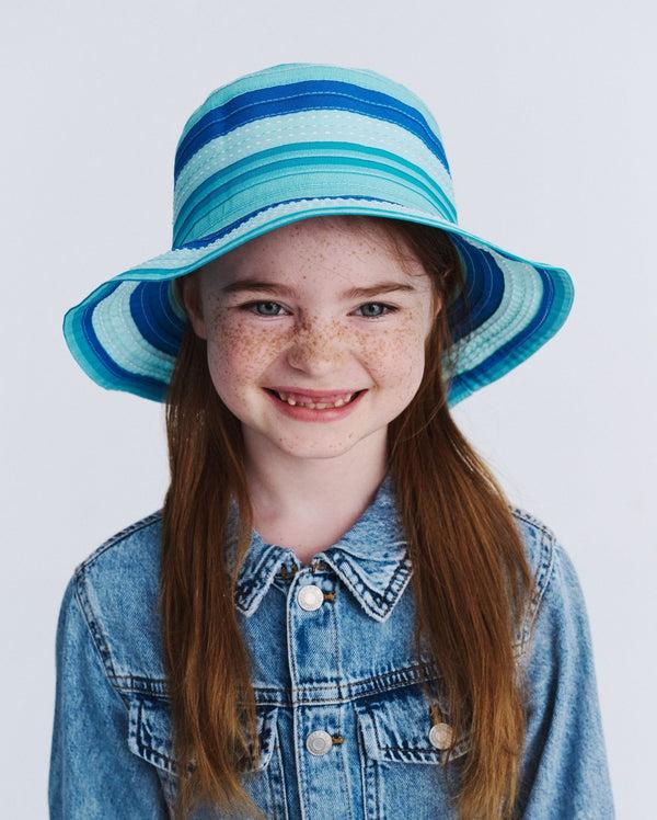 Rigon Headwear Chloe Bucket Cancer Council Lilacs