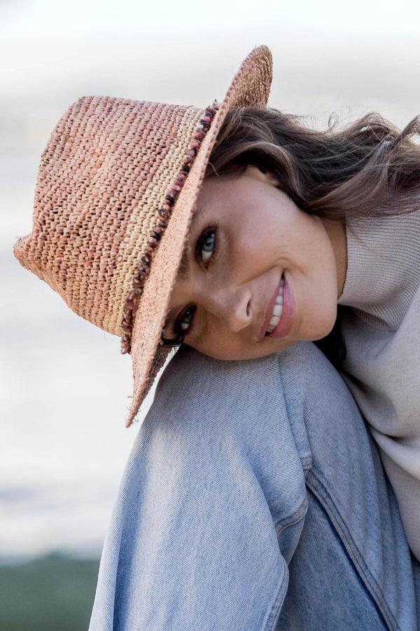 Rigon Headwear Christine Raffia Fedora Before Dark