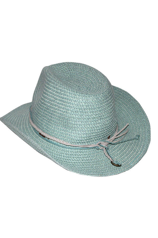Rigon Headwear Claire Cowboy Summer Living Seafoam