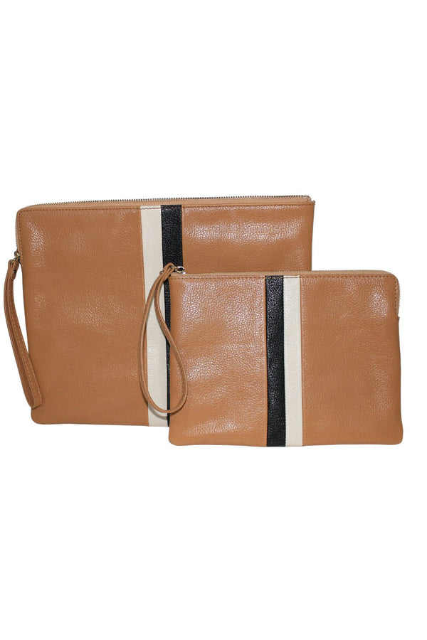Rigon Headwear Genuine Leather Clutch Before Dark