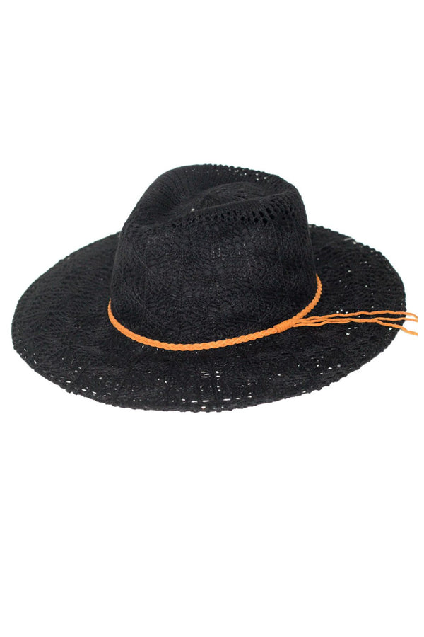 Rigon Headwear Harmony Fedora Summer Living Black