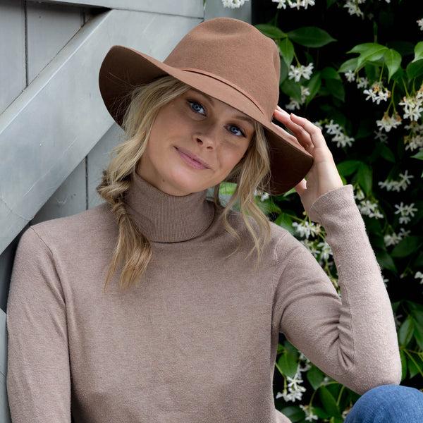 Rigon Headwear Helicon Fedora Autumn Daze Ivory