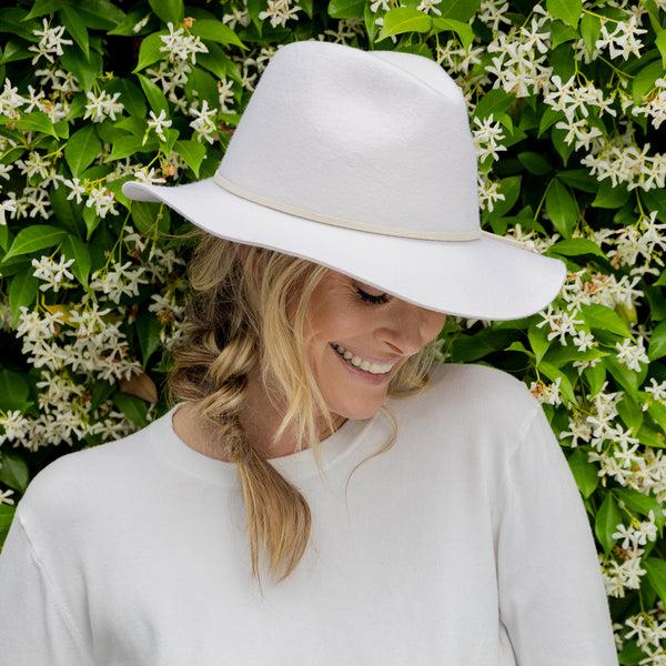 Rigon Headwear Helicon Fedora Autumn Daze Ivory