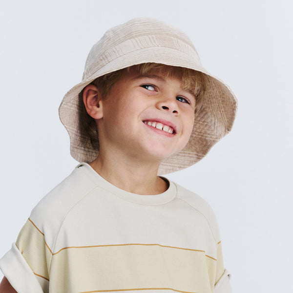 Rigon Headwear Hudson Bucket Cancer Council Beige