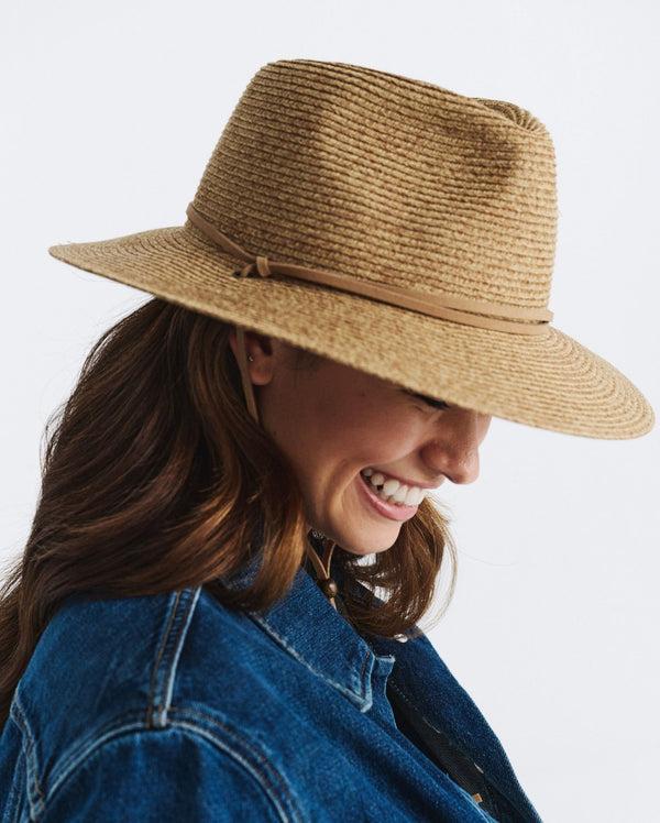 Rigon Headwear Jody Fedora Cancer Council Camel
