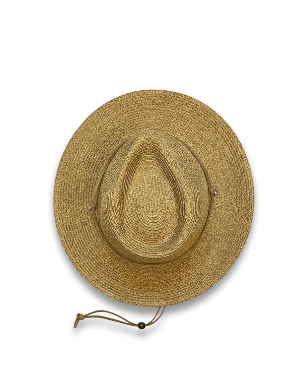 Rigon Headwear Jody Fedora Cancer Council Camel