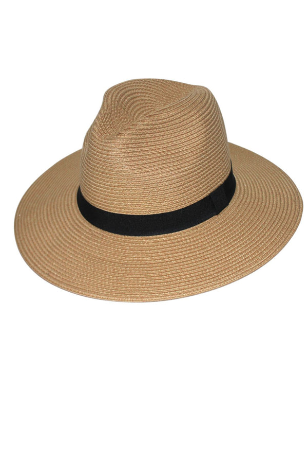 Rigon Headwear Leon Fedora Summer Living Camel
