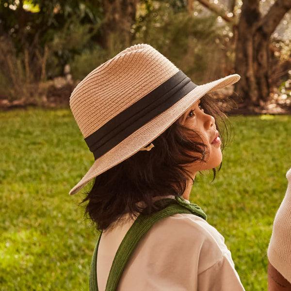 Rigon Headwear Perry Fedora Cancer Council Oatmeal