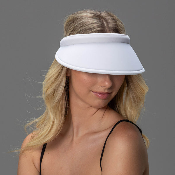 rigon headwear Resort Visor Summer Living White