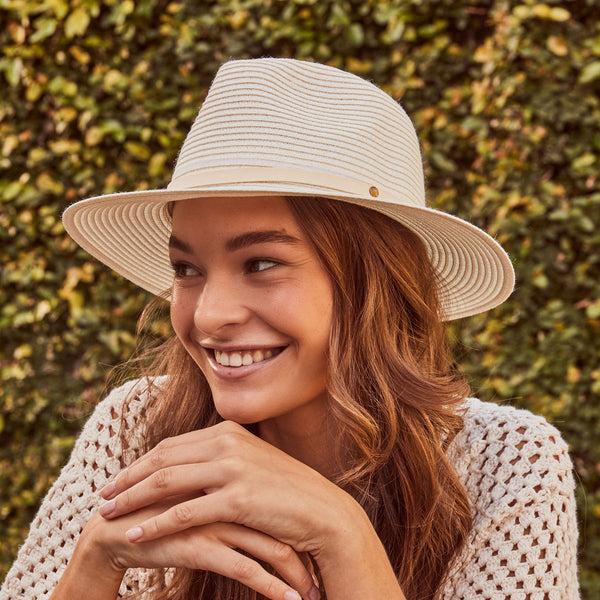 rigon headwear Shauna Fedora Summer Living