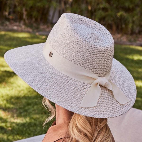 Rigon Headwear Roberta Fedora Cancer Council Chocolate