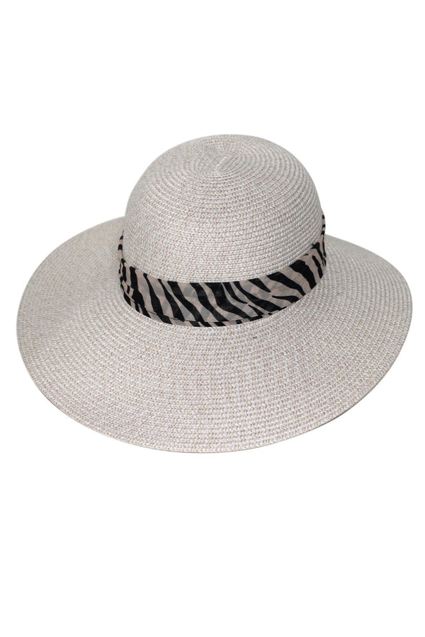 Rigon Headwear Selena Cloche Cancer Council Black/White