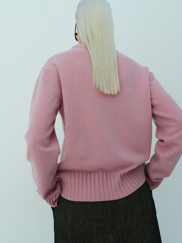 Rika Studios Inez And Vinoodh X RIKA STUDIOS JUMPER / DUSTY ROSE