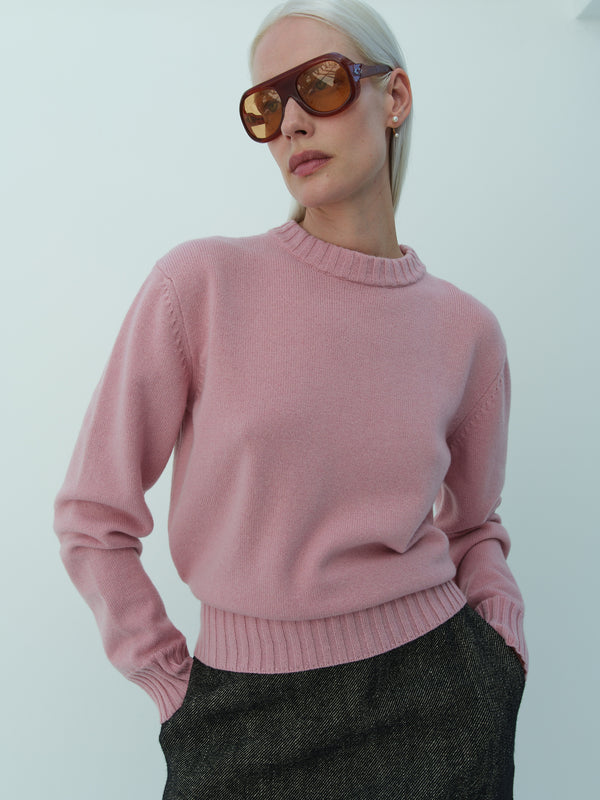 rika studios Inez and Vinoodh x RIKA STUDIOS JUMPER / DUSTY ROSE