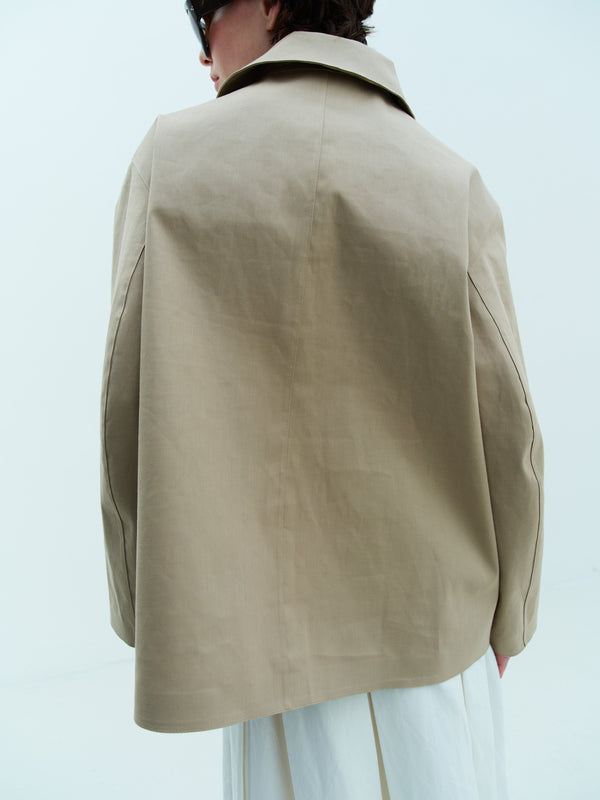 Rika Studios MACKINTOSH RIKA STUDIOS FRANK JACKET / FAWN