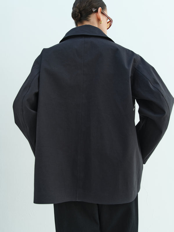 Rika Studios MACKINTOSH X RIKA STUDIOS FRANK JACKET / BLACK