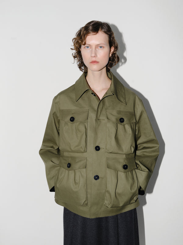 rika studios MACKINTOSH X RIKA STUDIOS FRANK JACKET / KHAKI