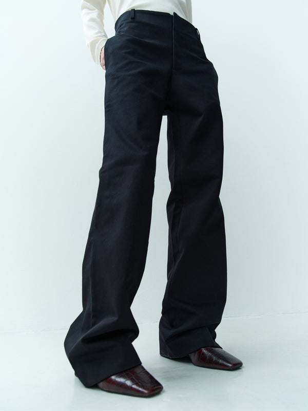 Rika Studios ALICE PANTS / BLACK TWILL