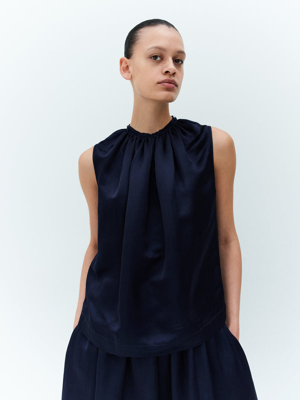 Rika Studios BE NIGHT BLOUSE / MIDNIGHT BLUE