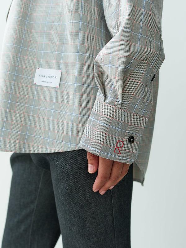 Rika Studios BLAZE SHIRT BOW-TIE / CHECKRED