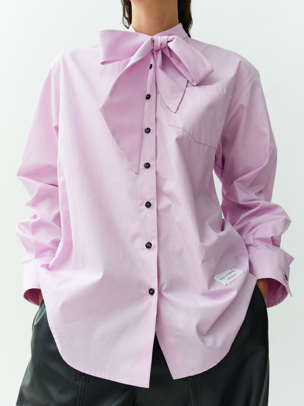 Rika Studios BLAZE SHIRT BOW-TIE / PINK
