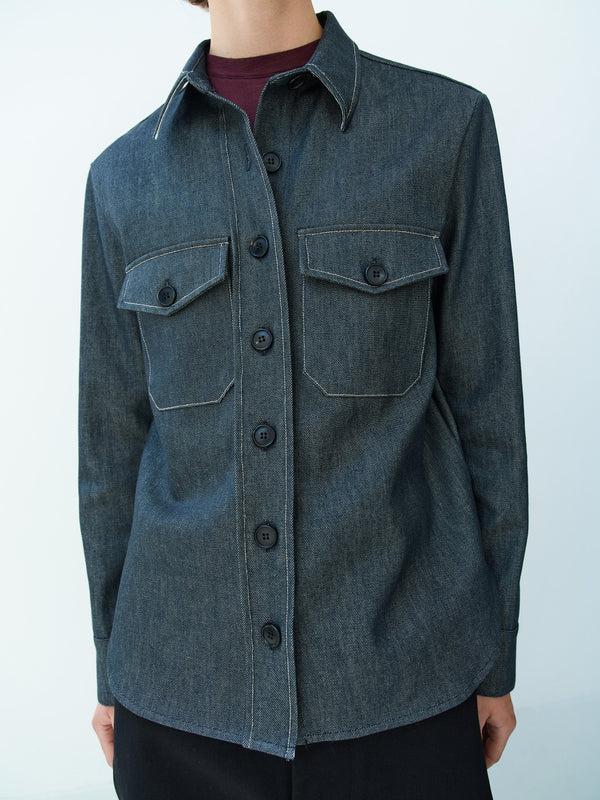 Rika Studios BOB SHIRT / INDIGO