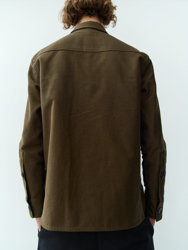 Rika Studios BOB SHIRT / KHAKI GREEN
