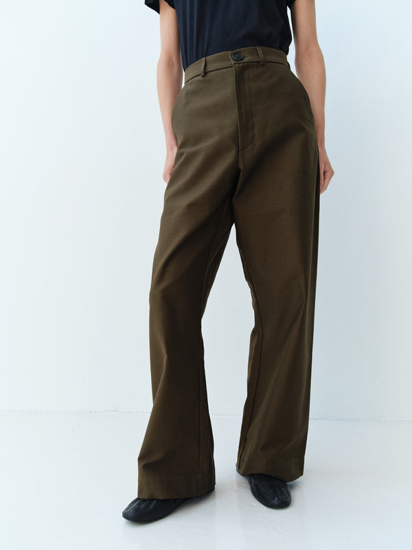 Rika Studios BOWIE PANTS / KHAKI GREEN