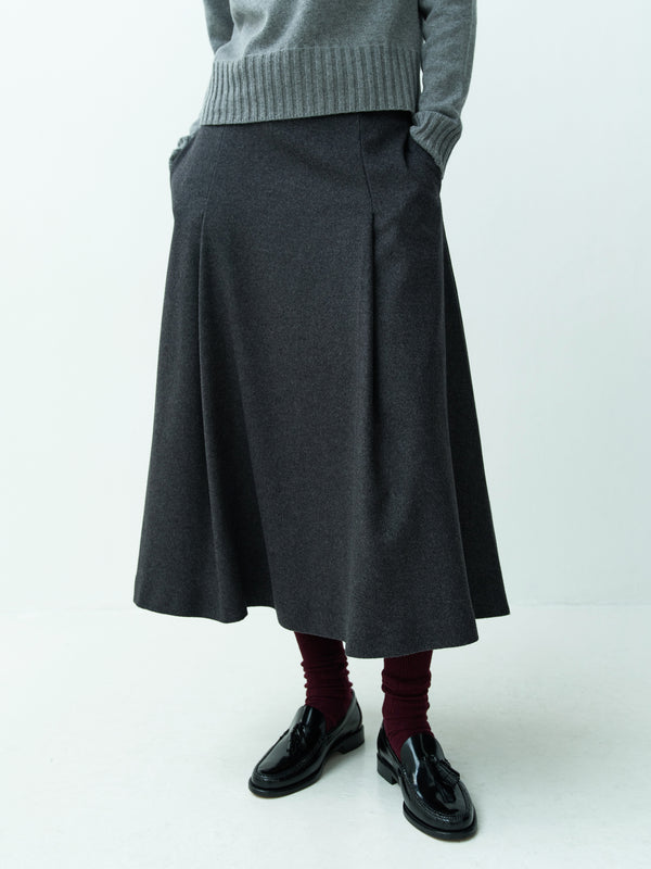 Rika Studios CHLOE SKIRT / GREYISH