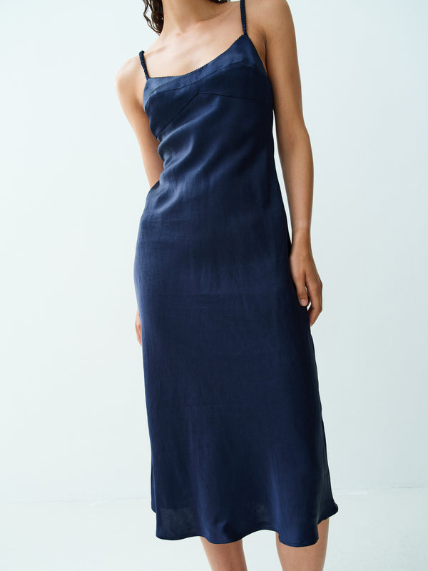 Rika Studios CLEOPATRA DRESS / MIDNIGHT BLUE