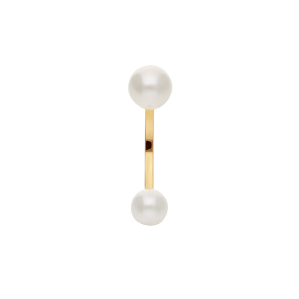 Rika Studios DELFINA / DOUBLE PEARL EARRING