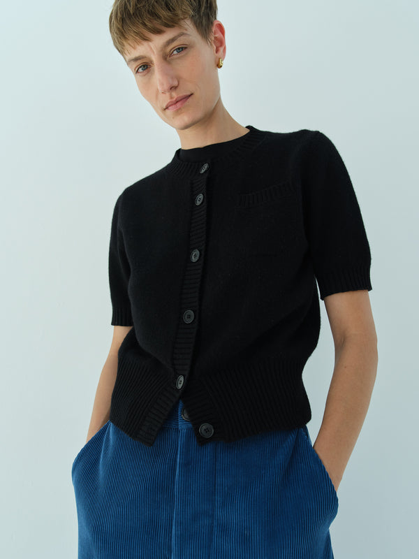 rika studios DESPINA CARDIGAN / BLACK