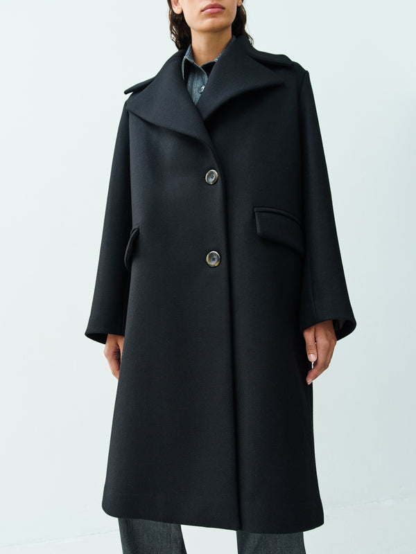Rika Studios GEORGE COAT / BLACK
