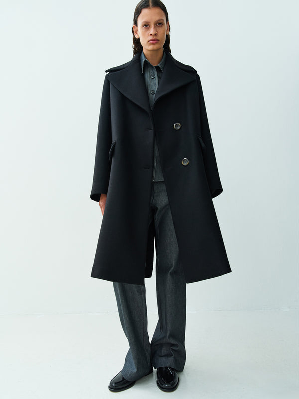 Rika Studios GEORGE COAT / BLACK