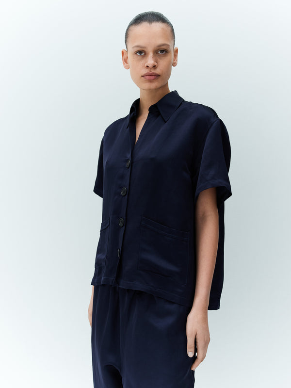 Rika Studios HAVANNA SHIRT / MIDNIGHT BLUE