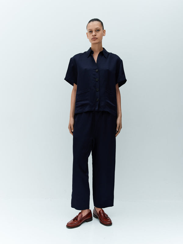 Rika Studios HAVANNA SHIRT / MIDNIGHT BLUE