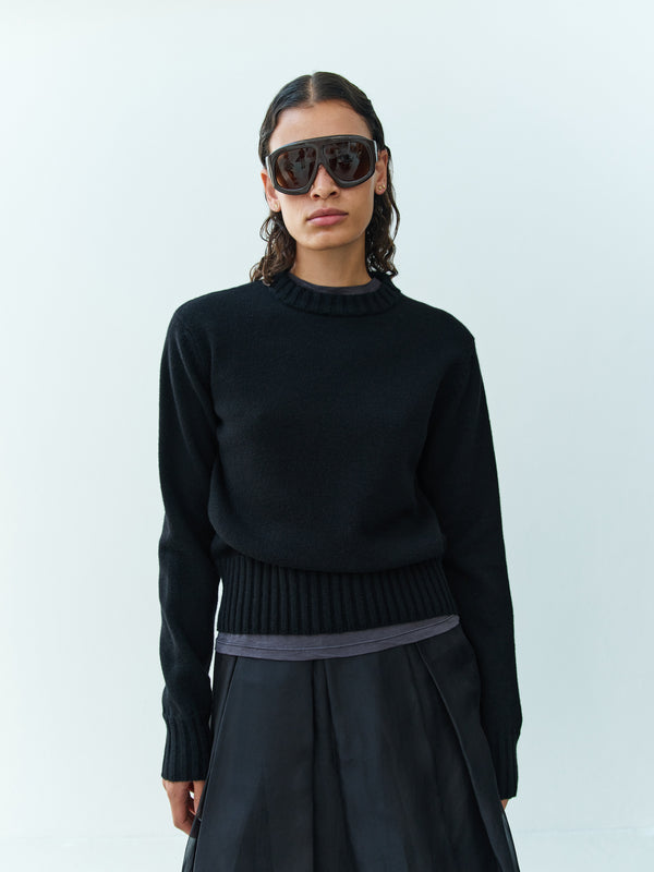 rika studios Inez and Vinoodh Jumper / BLACK