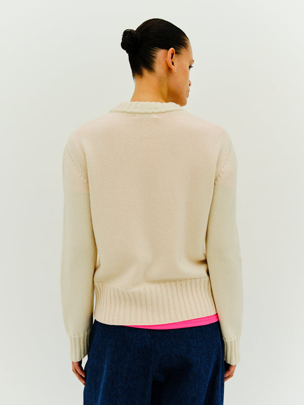 Rika Studios Inez And Vinoodh Jumper / CREAMY