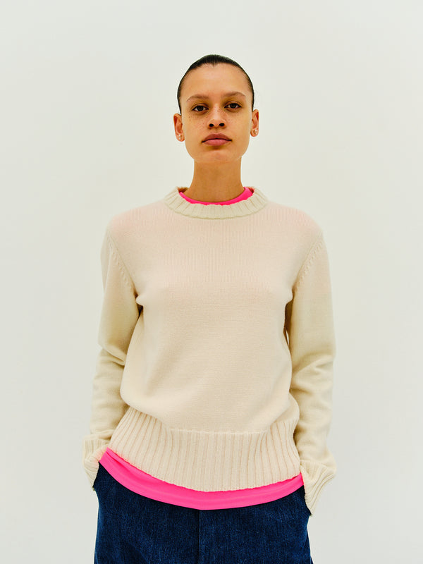 Rika Studios Inez And Vinoodh Jumper / CREAMY