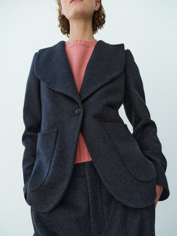 Rika Studios JERRY JACKET / GREYISH