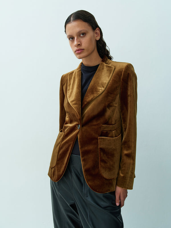 Rika Studios JERRY JACKET / HAZEL VLVT