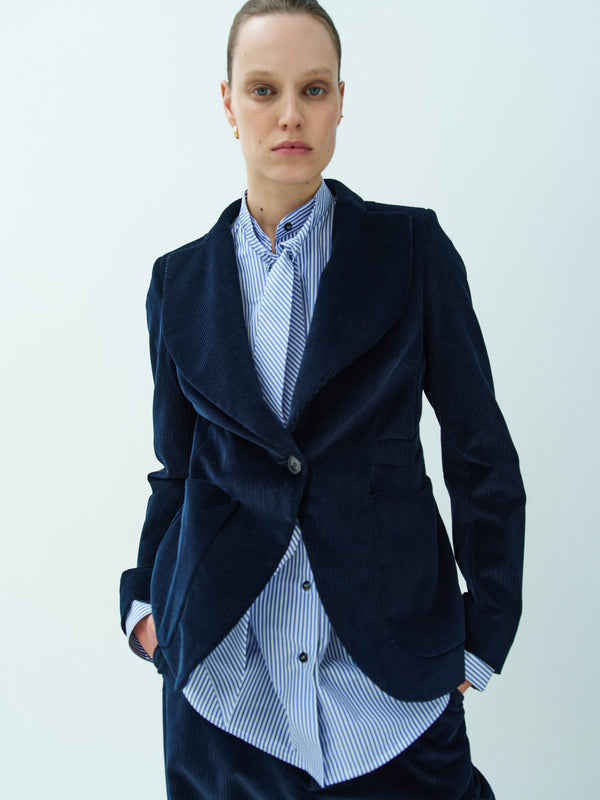 Rika Studios JERRY JACKET / MIDNIGHT BLUE CORD