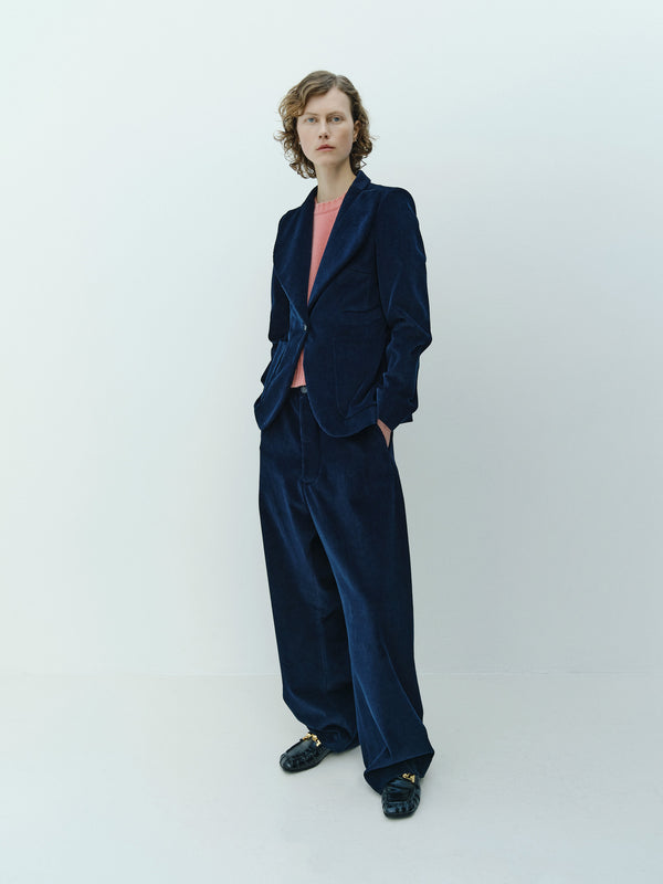 rika studios JERRY JACKET / MIDNIGHT BLUE CORD