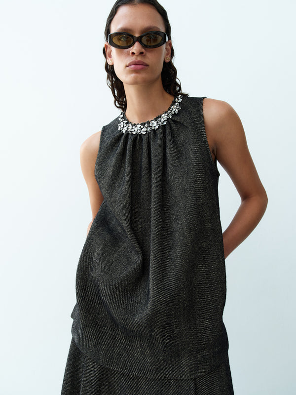 Rika Studios JOHN TOP / BLACK TEA