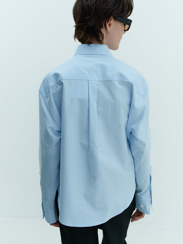Rika Studios LOU LOU SHIRT / COOL BLUE
