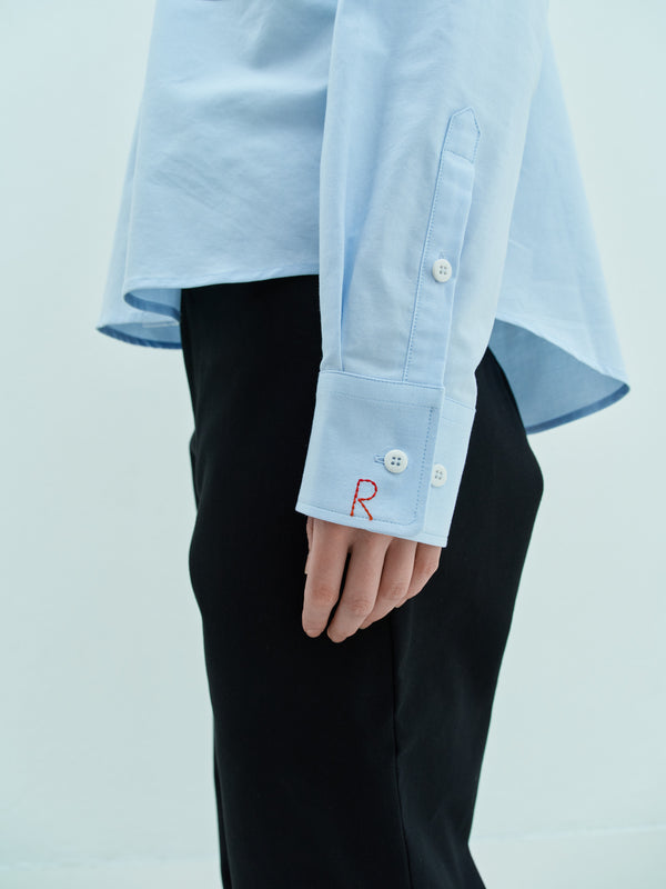 Rika Studios LOU LOU SHIRT / COOL BLUE