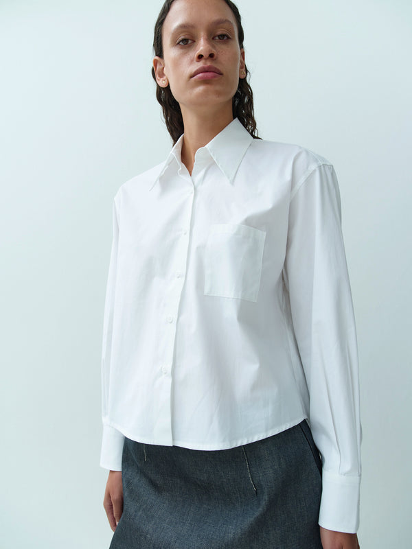 Rika Studios LOU LOU SHIRT / WHITE