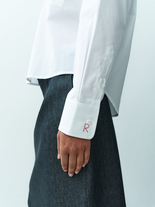 Rika Studios LOU LOU SHIRT / WHITE