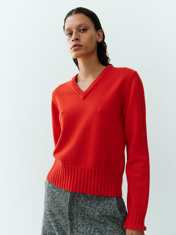 Rika Studios LOUISA JUMPER / TRAFFIC RED